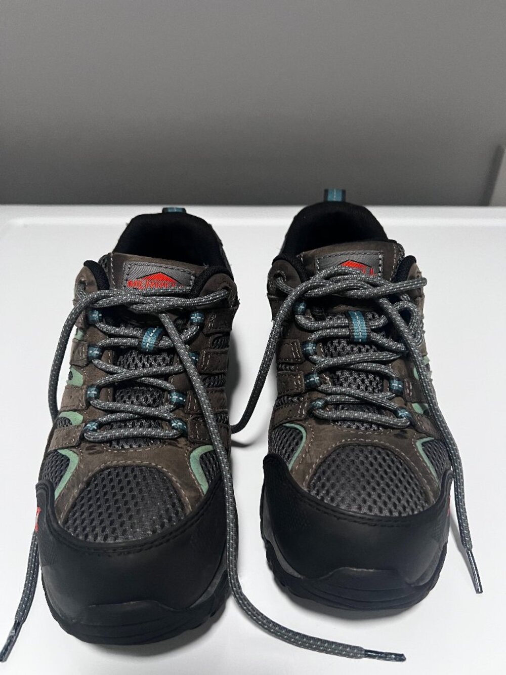 Merrell Work Moab Vertex Vent Comp Toe Safety Shoes Brown Gray